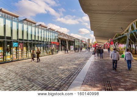 The Grande Halle De La Villette In Paris, France