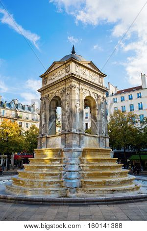 Fontaine Des Innocents In Paris, France
