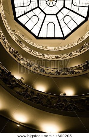Musei Vaticani Treppen