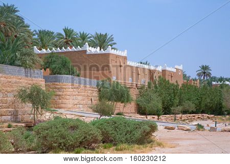 Streets of the old city Diriyah near Ar Riyadh, Kingdom of Saudi Arabia