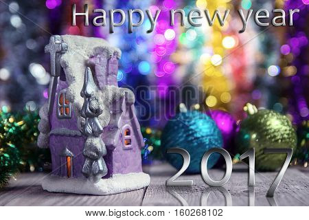 Fabulously beautiful Christmas card. Happy new year 2017