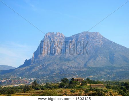 Montagna nel sud della Spagna