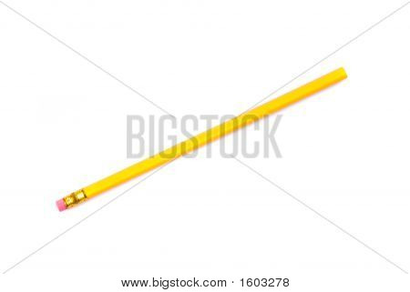 Yellow Pencil With Eraser