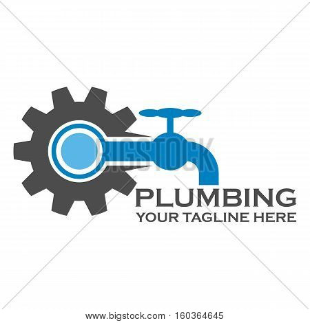 Pumbing service logo template design eps 10