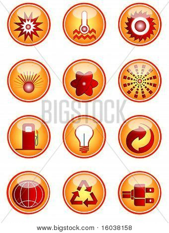 Iconos de la energía