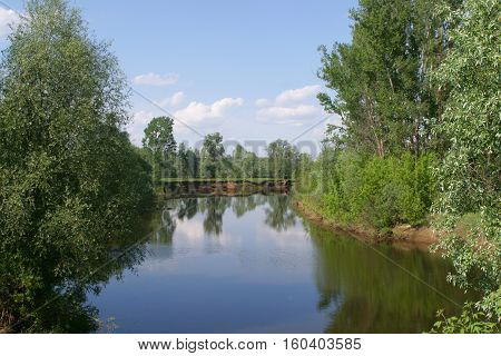 Spring Walk Along The River