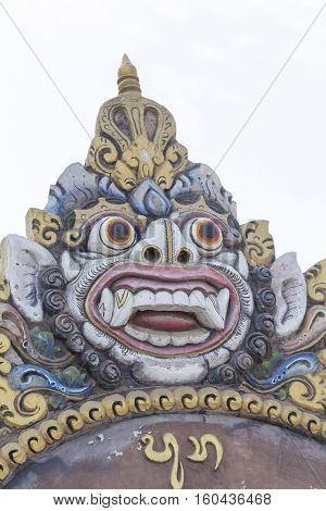 Balinese Statue Close Up