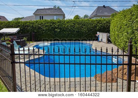 Swimming pool.
