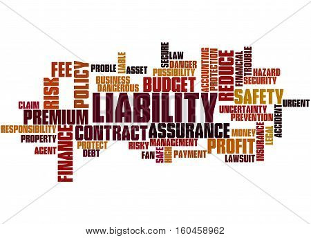 Liability, Word Cloud Concept