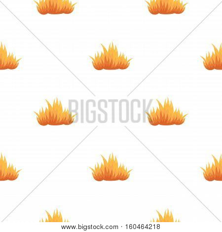 Fire icon cartoon style. pattern silhouette fire equipment icon from the big fire Department cartoon - stock vector