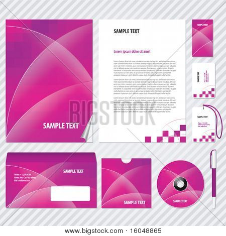  İş sanat için şablon. Vektör