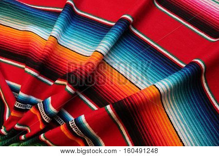 Mexico Mexican Traditional Cinco De Mayo Rug Poncho Fiesta Background With Stripes