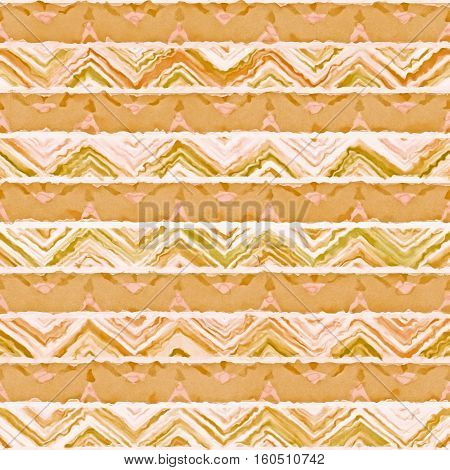 Native watercolor artistic colorful pattern. Ethnic boho style. Seamless draw tribal square texture.