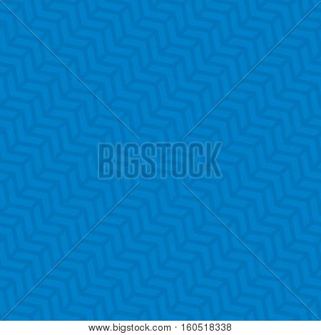 Blue Neutral Seamless Pattern for Modern Design in Flat Style. Tileable Geometric Vector Background.