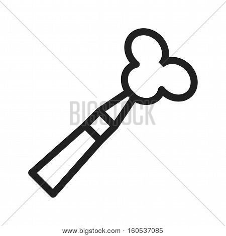 Retractor, teeth, surgical icon vector image. Can also be used for dentist equipment. Suitable for mobile apps, web apps and print media.