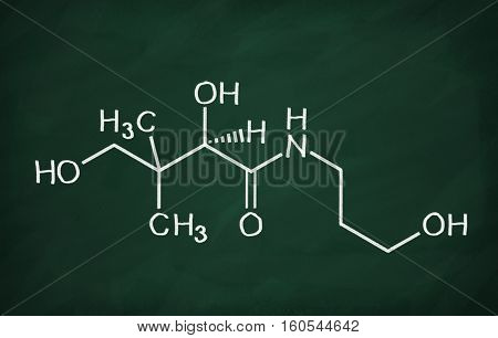 Structural Model Of Panthenol