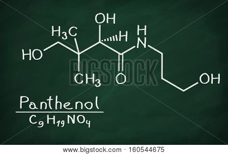 Structural Model Of Panthenol