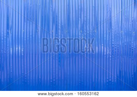 Blue Color Matel Sheet or Blue Color Roof Background.