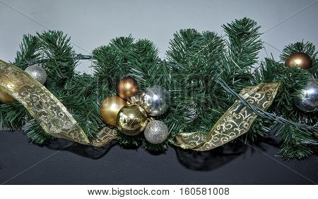 Christmas and New Year decorations and gifts
