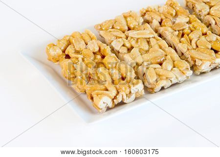 Peanuts Sweets ( Mawlid Halawa ) - Egyptian Culture Dessert usually Eaten During Prophet Muhammad Birth Celebration