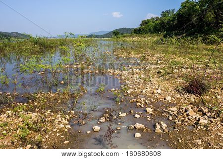 Reserved Water At Hui Lan Irrigation Dam