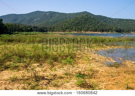 Reserved Water At Hui Lan Irrigation Dam