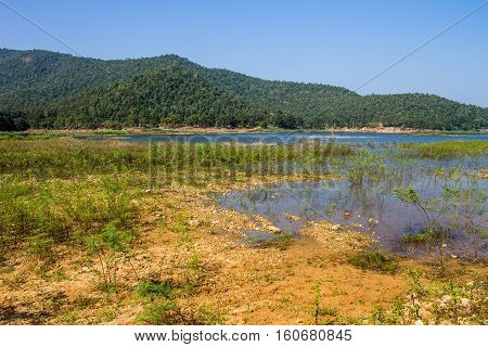 Reserved Water At Hui Lan Irrigation Dam