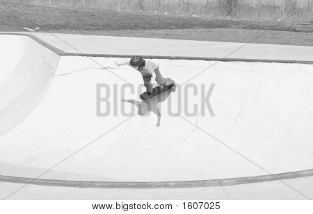 Skateboardista mísa