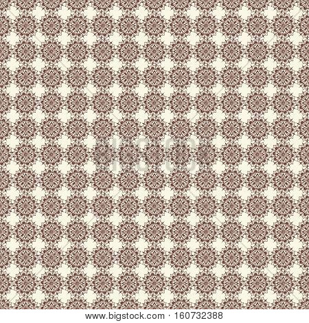 Floral seamless mehendi pattern ornament. illustration mehendi pattern in asian textile style india tribal ornate. Ethnic ornamental lace vintage mehendi pattern mandala abstract textile