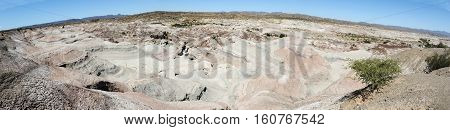 Valle de la Luna natural park on argentina andes, UNESCO world heritage