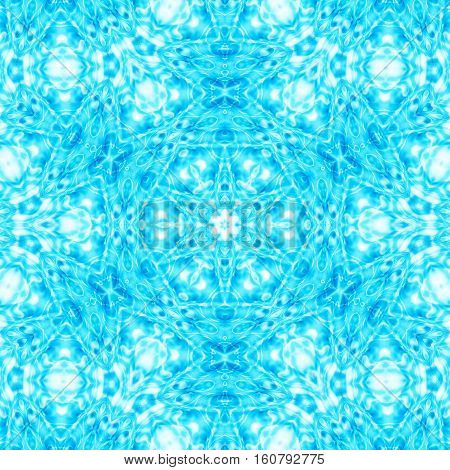 Abstract background with blue ripples concentric pattern