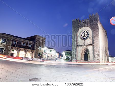 View of the Church of Saint John of Portomarin