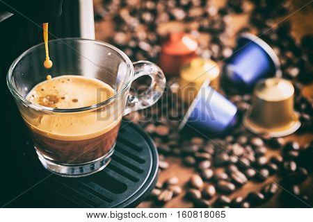 Espresso Coffee And Machine