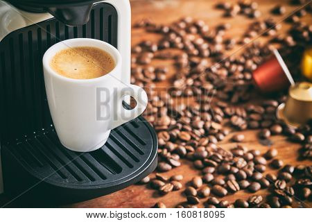 Espresso Coffee And Machine