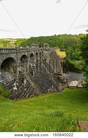 Lake Vyrnwy Reservoir Dam