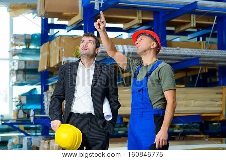 Boss And Worker In Conversation