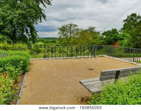 This is a wonderful park in Zülpich. Zülpich is a very small town in Germany.