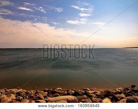 Lake Diefenbaker, freshwater lake reservoir in Saskatchewan