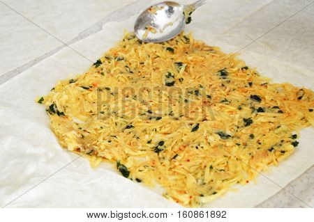 Homemade potato soup and pie bigstock pictures