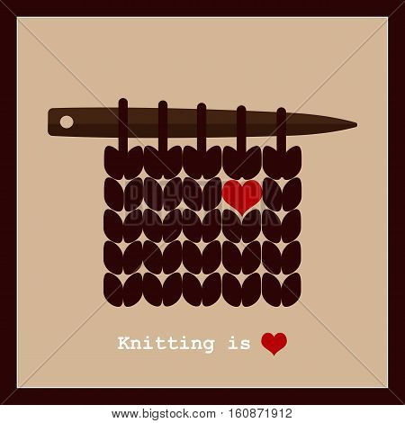 Knitting is love for those who love to knit