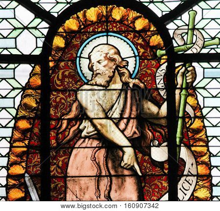 Stained Glass - John The Baptist