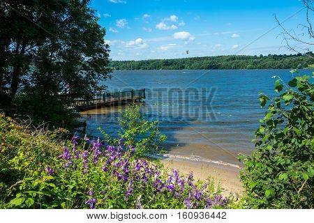 The Volga River In Plyos.
