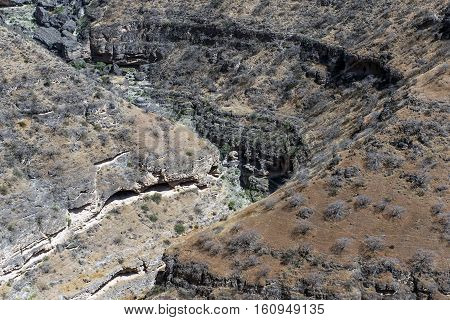 Dhofar Mountains grand canyon in Oman salalah Arabic jeep safari 5
