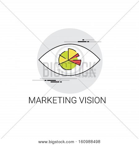 Marketing Vision Business Economy Icon Vector Illustration