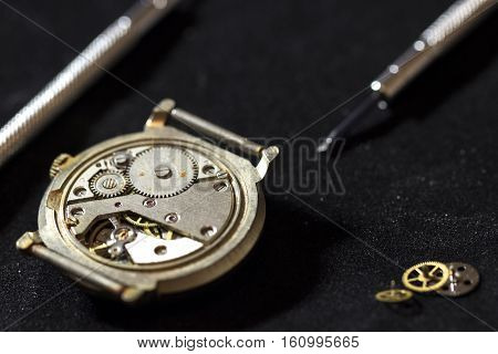 length of time, the process of repair of mechanical watches