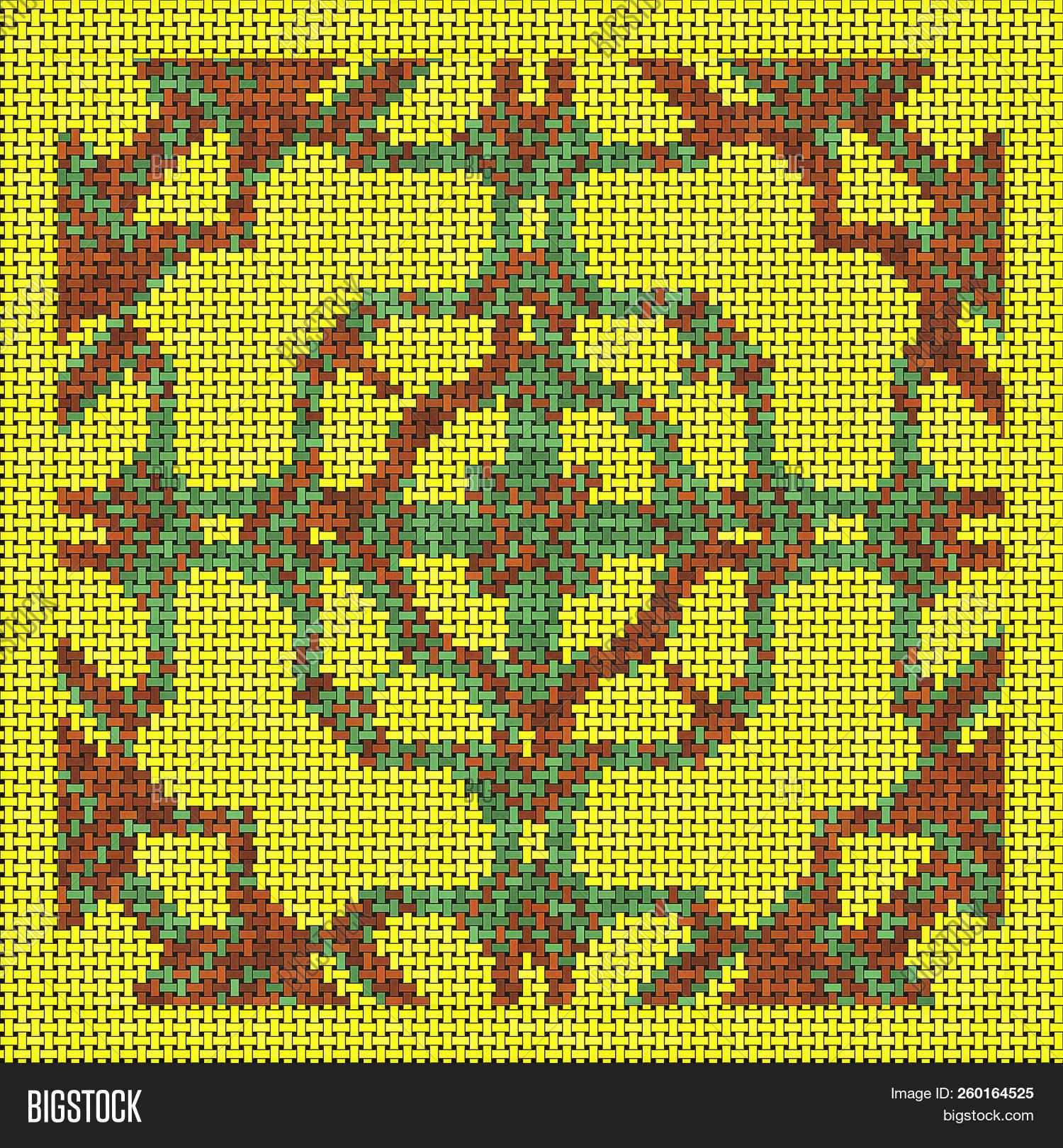Cross Stitch Abstract Image Photo Free Trial Bigstock