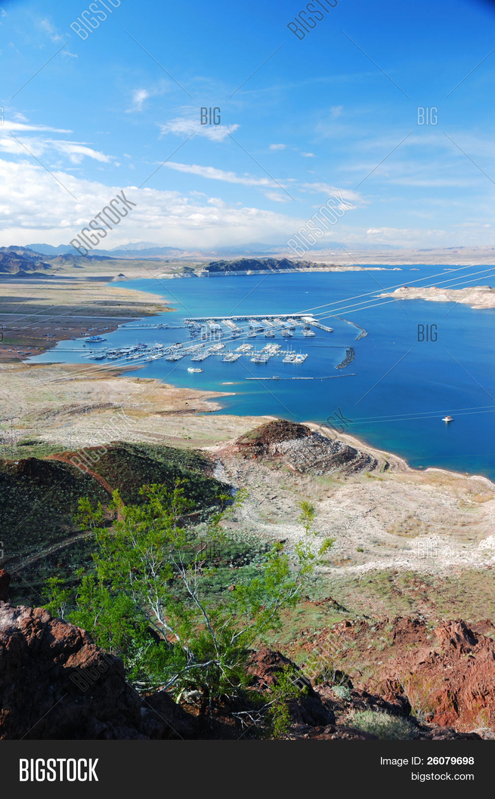 Lake Mead Panorama On Image & Photo (Free Trial) Bigstock