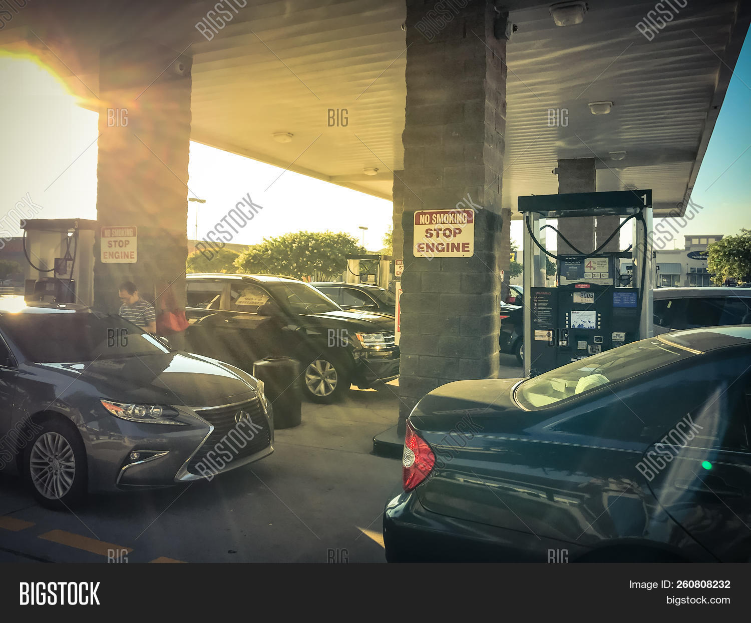 Costco Gas Station Car Image & Photo (Free Trial) Bigstock
