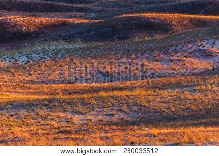 Nida - Curonian Spit And Curonian Lagoon, Nida, Klaipeda, Lithuania. Baltic Dunes. Unesco Heritage. 