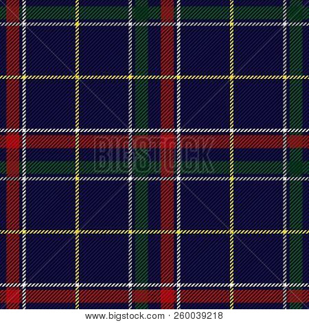 Scottish Tartan Checkered Seamless Pattern. Vector Repeat Background